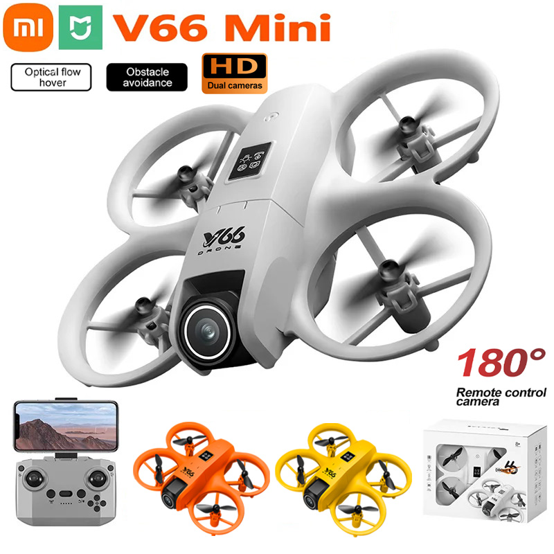 Drone Camera 4K - New V66 Mini Drone HD Camera