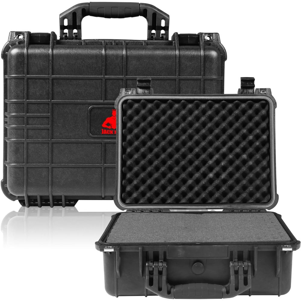 Drone Camera Case - Portable 16x12.8x6.8 Weatherproof Camera Case with