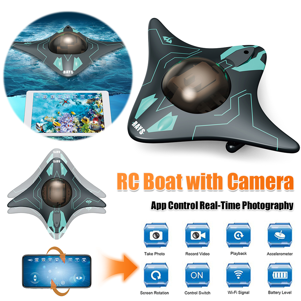 RC Boat with Camera App Contro - Drone Camera Waterproof recensione e prezzo