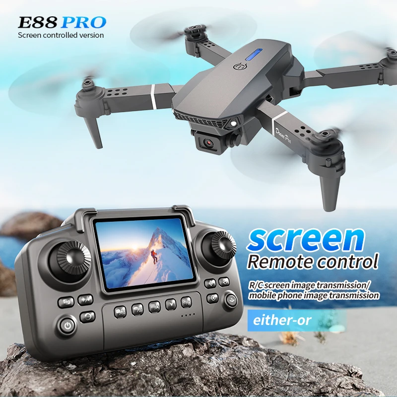 Professional E88 PRO Drone wit - Drone Camera Mount recensione e prezzo
