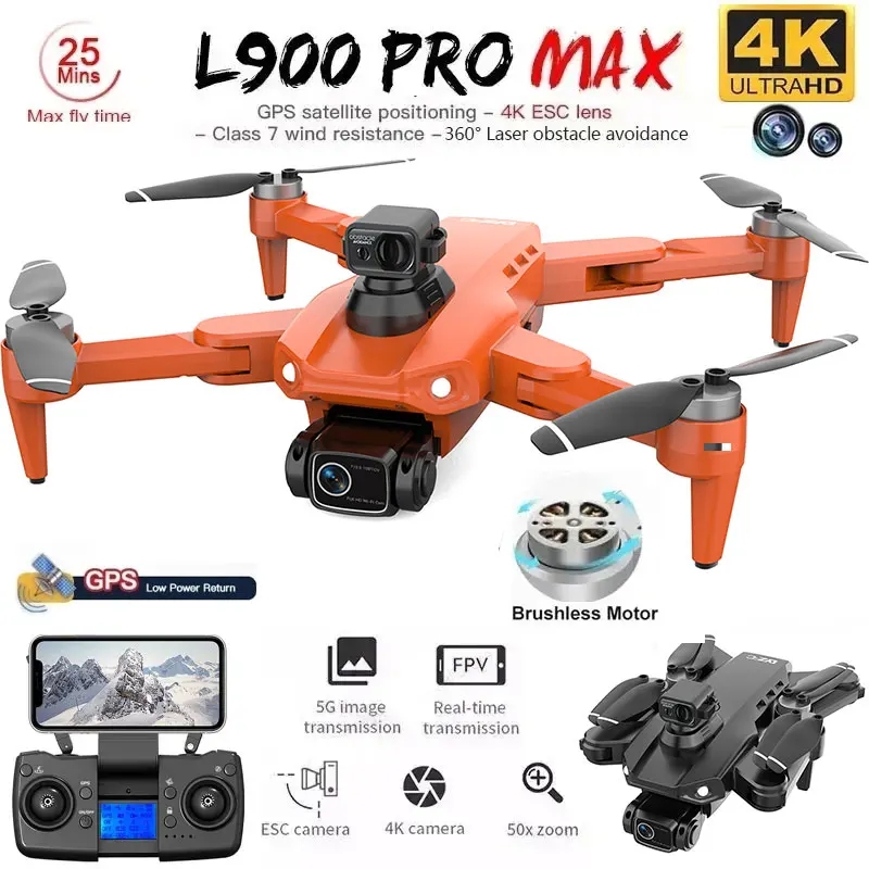 L900 Pro MAX GPS Drone 4K Prof - Drone Camera 4K recensione e prezzo