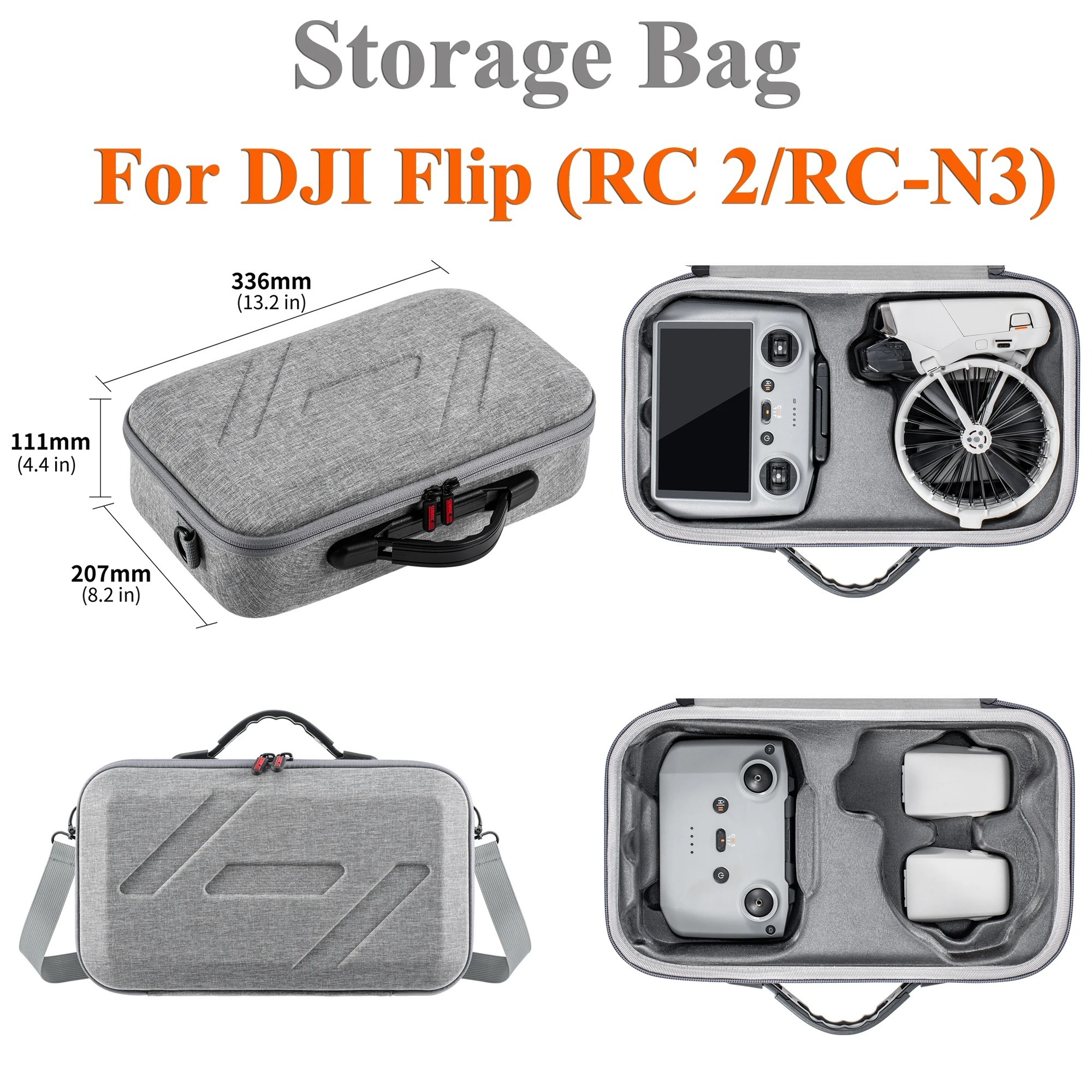Carrying Case For DJI Flip All - Drone Camera Vlog recensione e prezzo