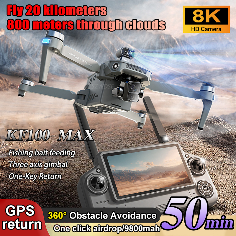 SJRC KF100 MAX 8K UHD Photo HD - Drone Camera Hd recensione e prezzo