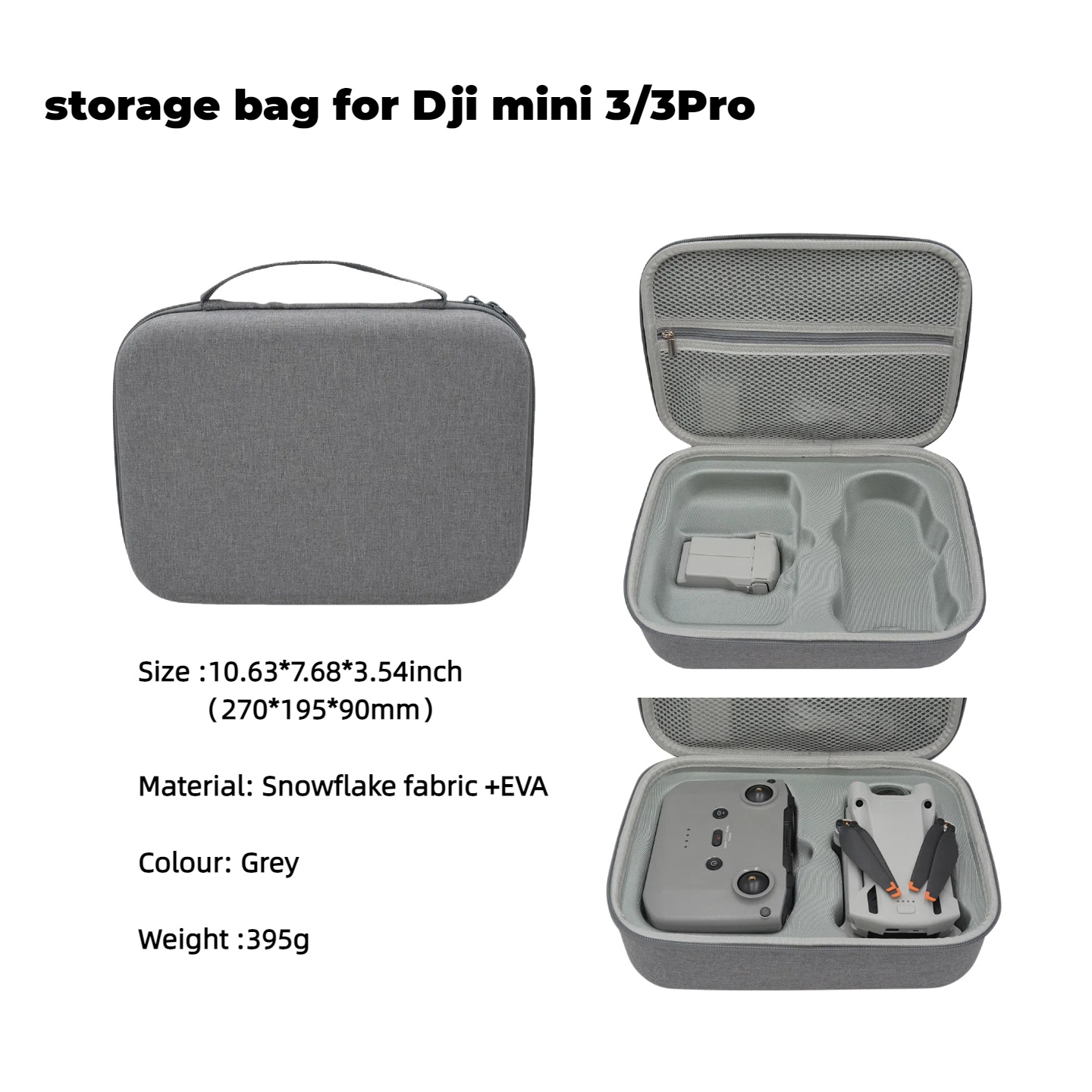 Hard EVA Drone Bag For DJI Min - Drone Camera Case recensione e prezzo