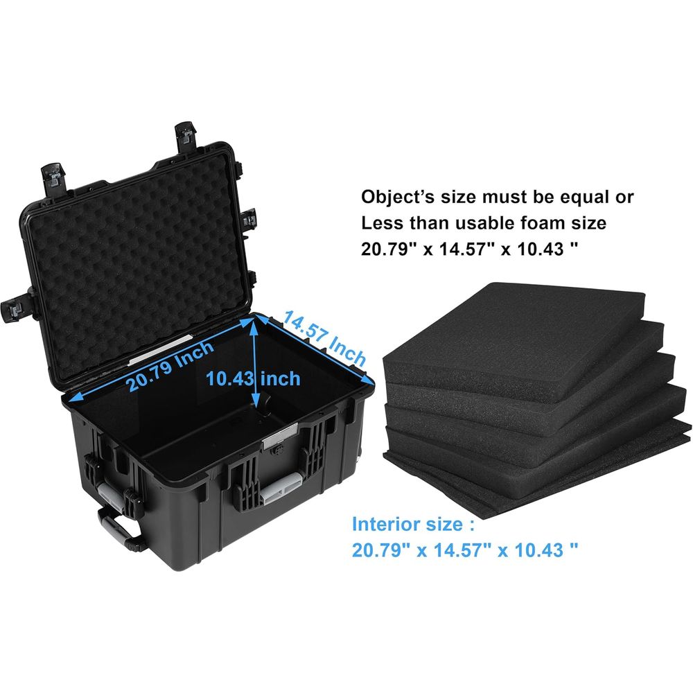 24.5 Rolling Waterproof Case w - Drone Camera Waterproof recensione e prezzo