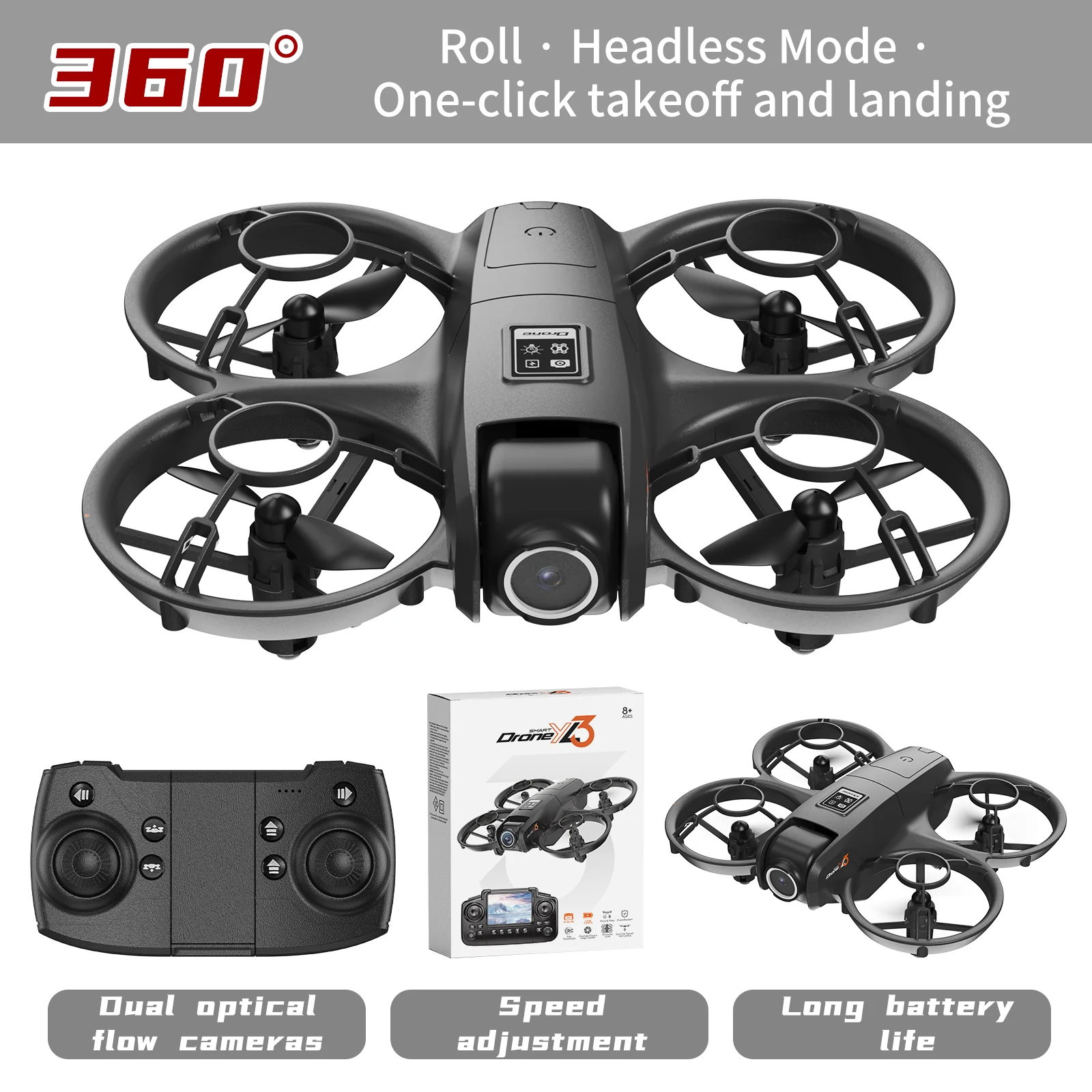 New YL3 RC Drone 8K 1080P Wide - Drone Camera Wide Angle recensione e prezzo