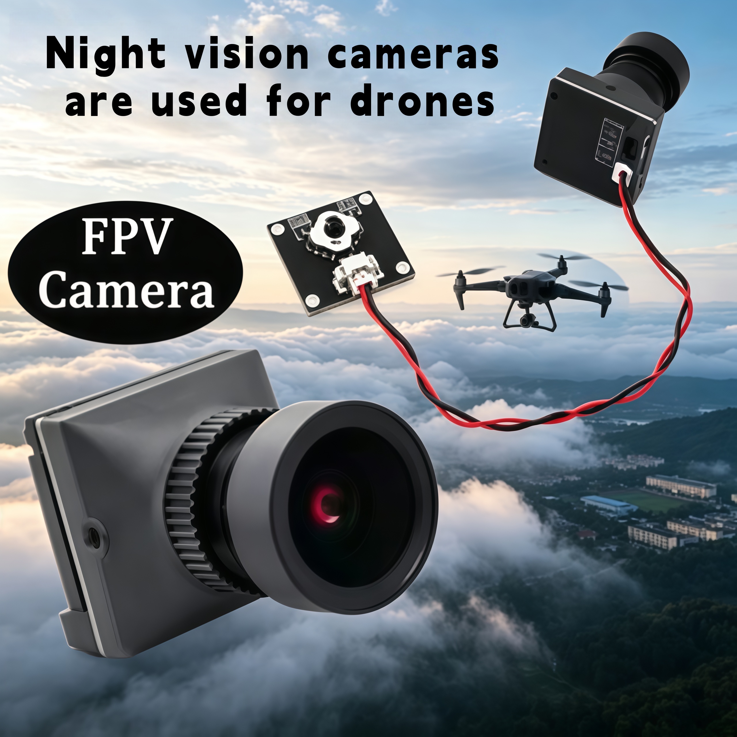 1500TVL HD CADDX Snail FPV Cam - Drone Camera Hd recensione e prezzo