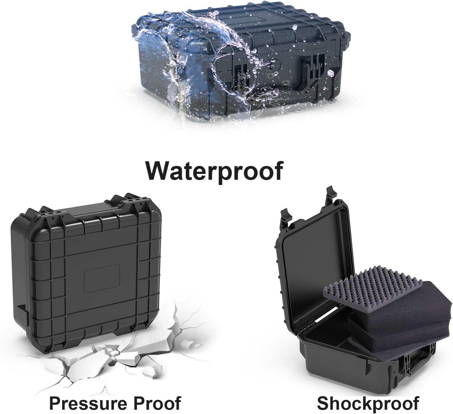 Waterproof Hard Case with Pick - Drone Camera Waterproof recensione e prezzo