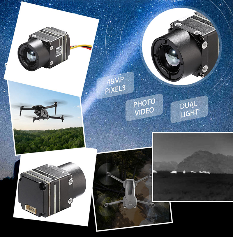 New Arrival 640x512 FPV Drone  - Drone Camera Thermal recensione e prezzo
